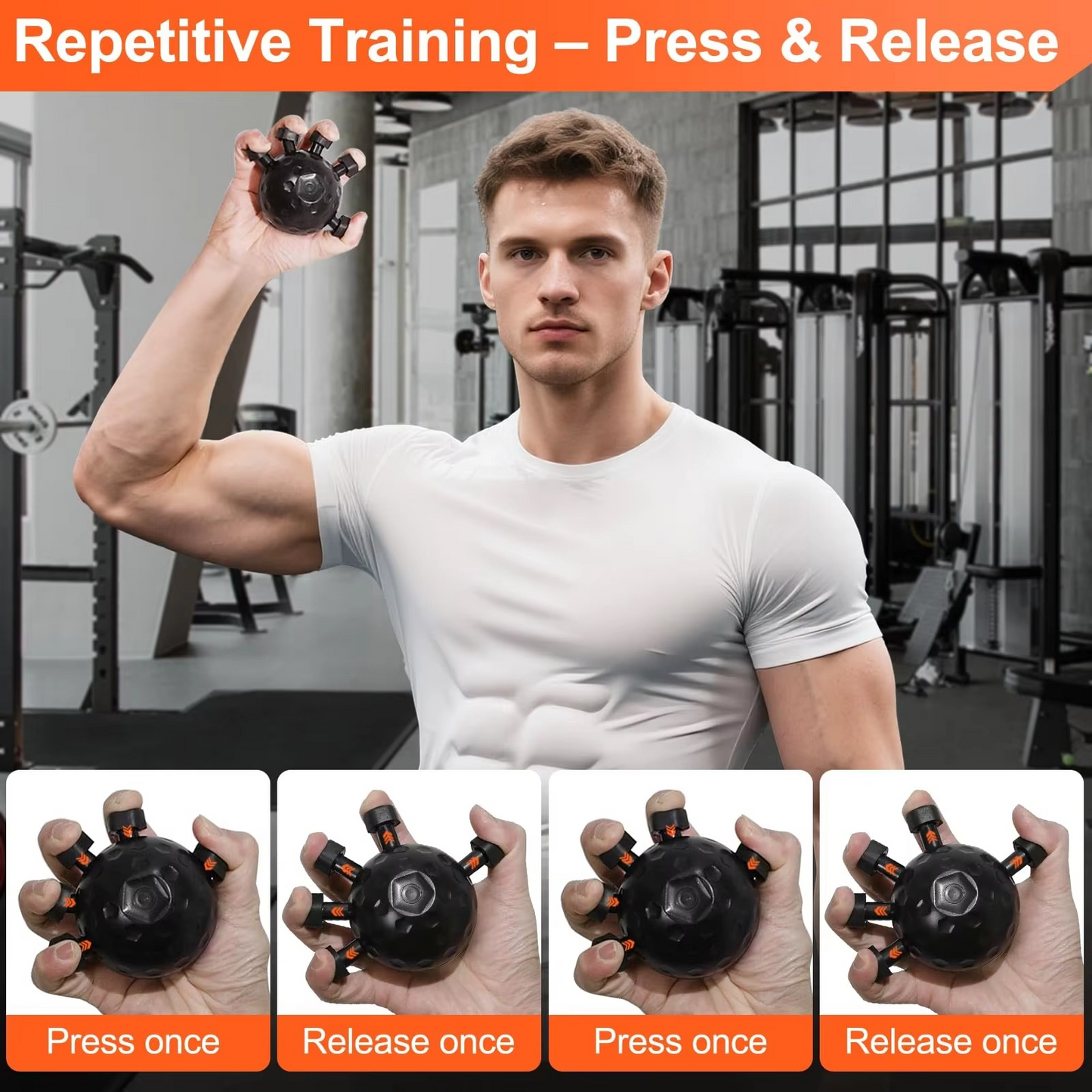 Ejercitador Mano - Antebrazo - Salud