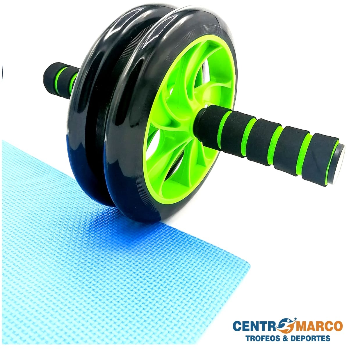 🔥 RUEDA ABDOMINAL DOBLE POWER - ¡EL SECRETO PARA UN CORE DE ACERO! 💪