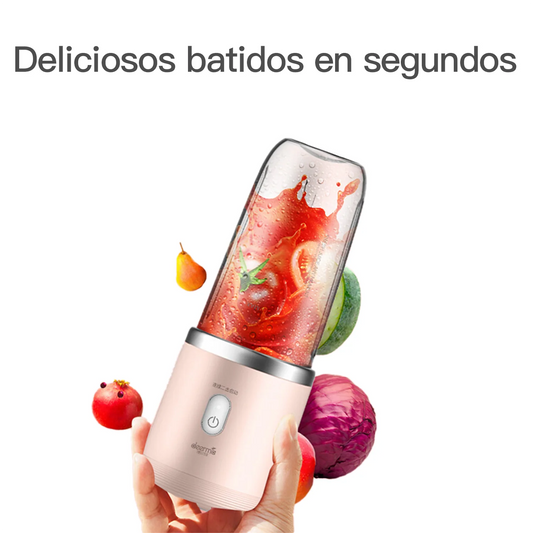 🔥 LICUADORA PORTÁTIL FITNESS - ¡Tu Batido Post-Entreno en Cualquier Lugar! 💪