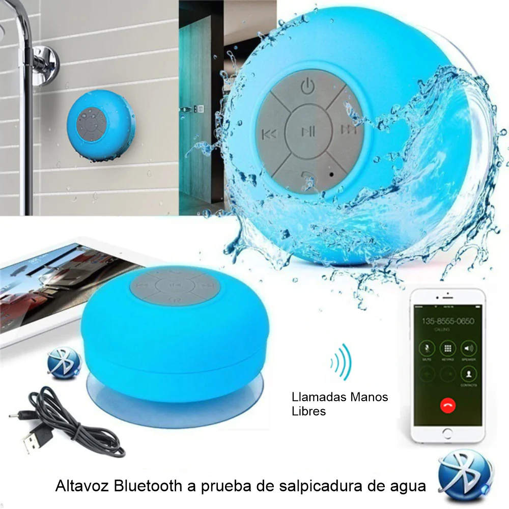 PARLANTE SPASH PROOF ,RESISTENTE AL AGUA