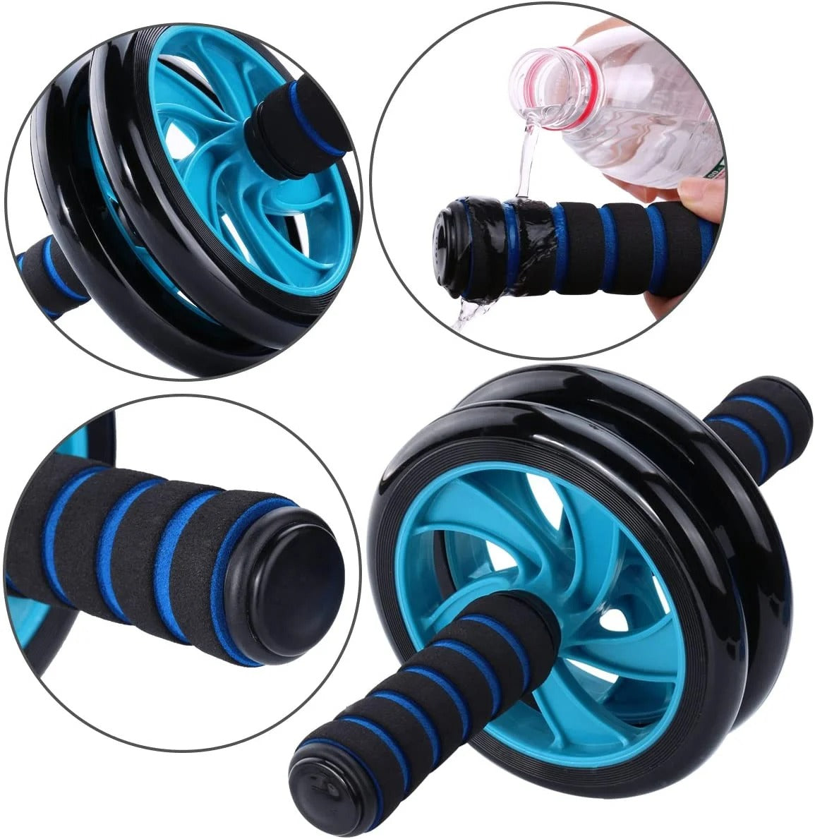 🔥 RUEDA ABDOMINAL DOBLE POWER - ¡EL SECRETO PARA UN CORE DE ACERO! 💪